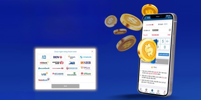 Nạp tiền New88 qua ngân hàng